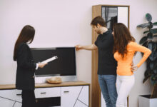 floating tv stand entertainment center