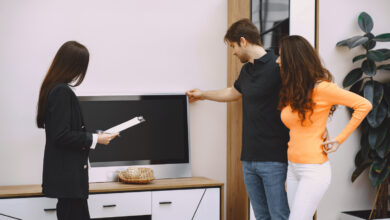 floating tv stand entertainment center